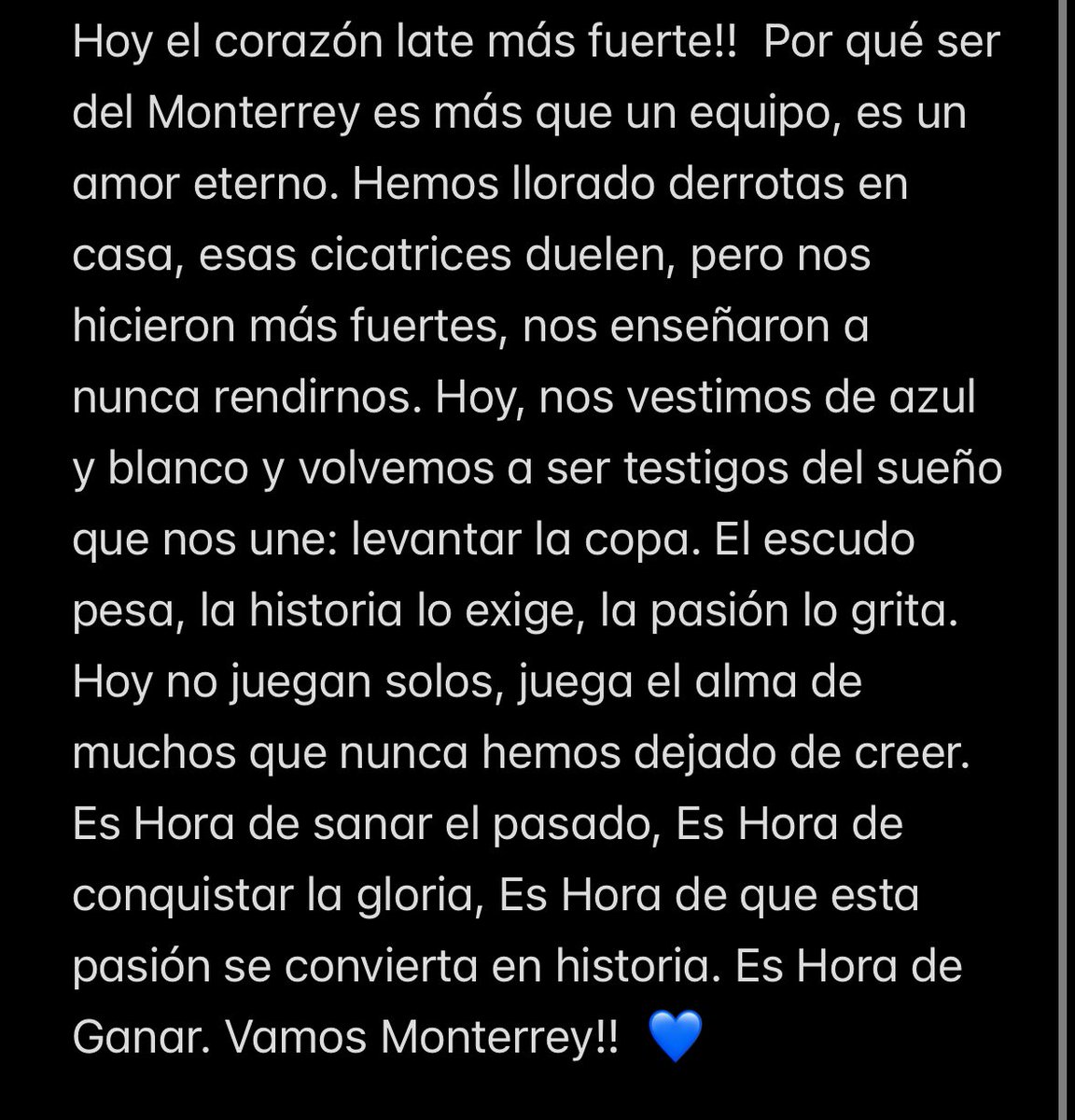 lsuareza's tweet photo. #Rayados #vamosMonterrey #eshora #siemprerayados https://t.co/TR5faNg3FA