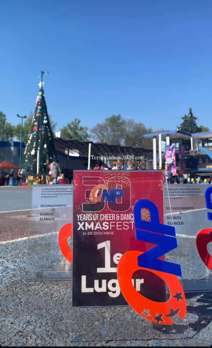 ipndeportes's tweet photo. ¡Felicitamos!✨️🎉 a los @BurrosCheerIPN por su destacada participación y obtener el 1️⃣⁰ lugar en el #XmasFest del #ONP 2024, con el que concluyen una temporada llena de logros y esfuerzo.
Gracias por demostrar su #PasiónAlDeporteIPN♥️ y por dejarlo todo en cada rutina. 🫶 https://t.co/NmR0CcZh1y