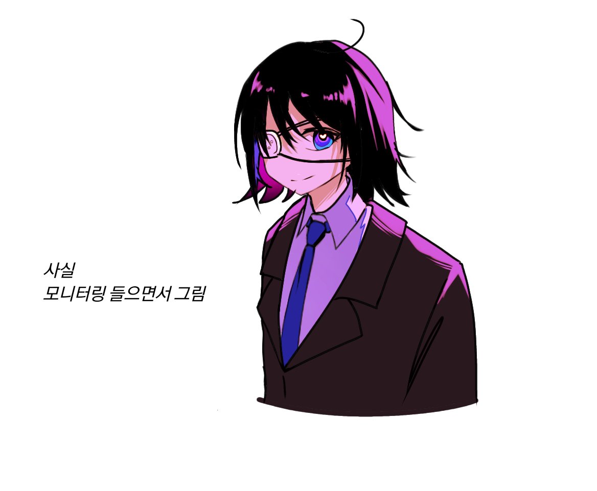 OC
지인한테 받은 애기 그린 김에