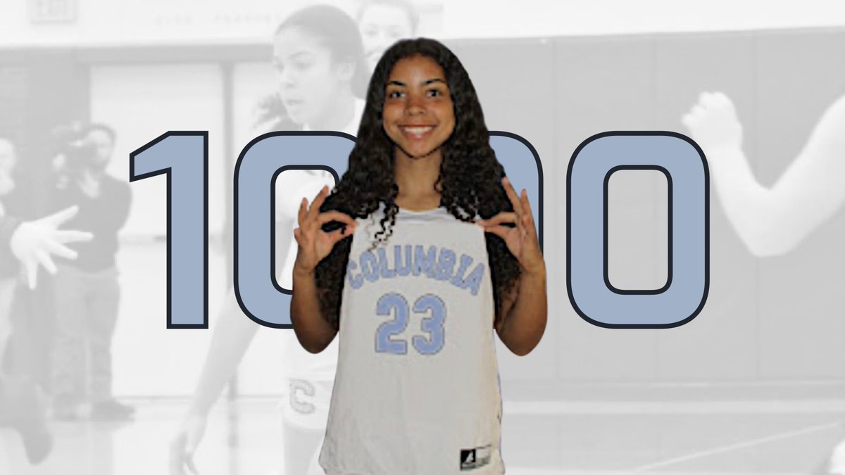 Huge congrats to Alivia Landy <a href="/AliviaLandy/">Alivia Landy</a> on scoring her 1️⃣0️⃣0️⃣0️⃣th point Friday night! #TeamNE