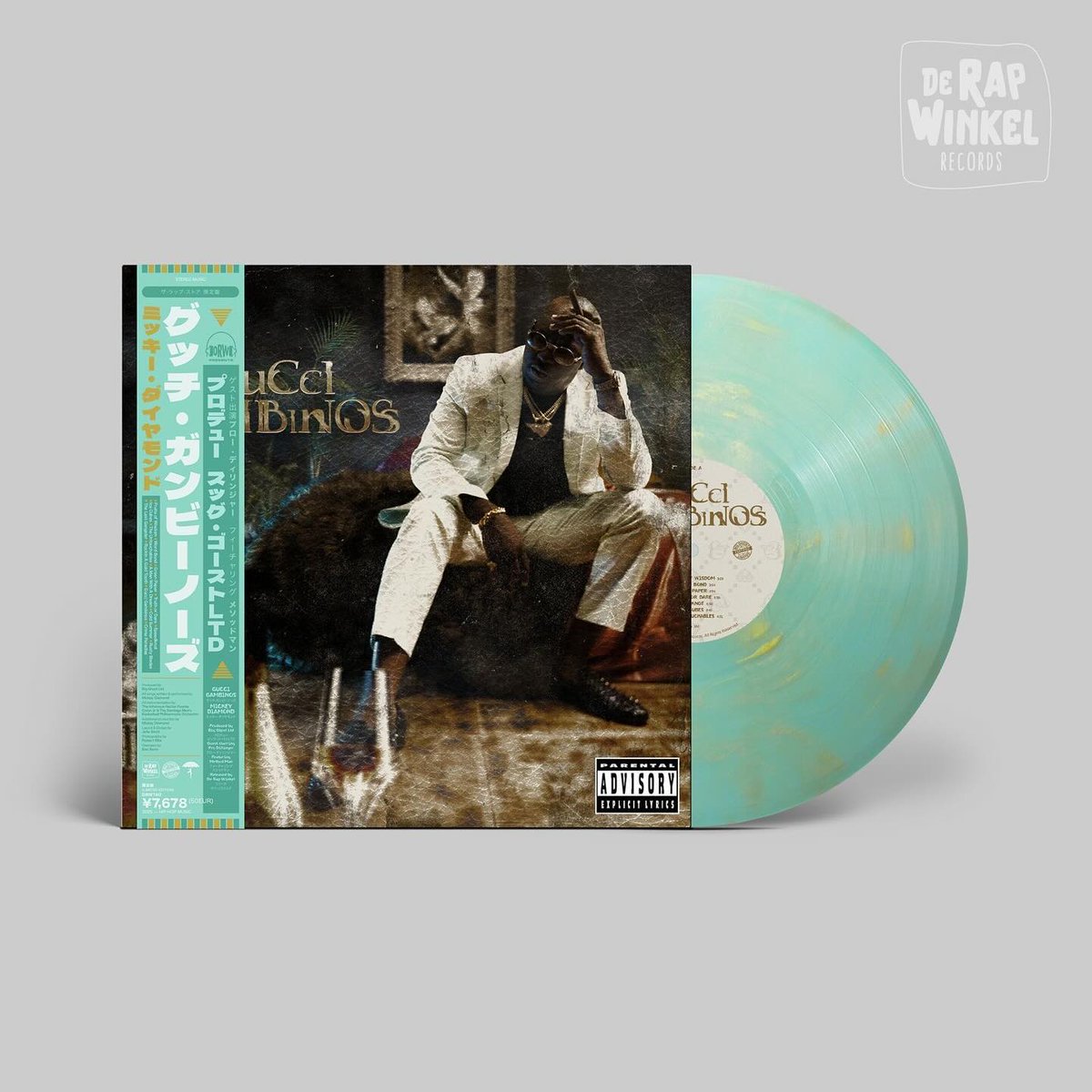 KrisKromanski's tweet photo. NOW: #DeRapWinkel

"GUCCI GAMBINOS"
@MickelasCage x @BigGhostLtd ☂️👻
Vinyl treatment for this previously banger by The Umbrella's Mickey Diamond fully produced by Big Ghost. The saga continues yo!
Listen &amp; DL here:
🔊 https://t.co/7QFdomrBMq
Cop wax:
👉🏾 https://t.co/ztV04K640R https://t.co/sld1PpzqWu