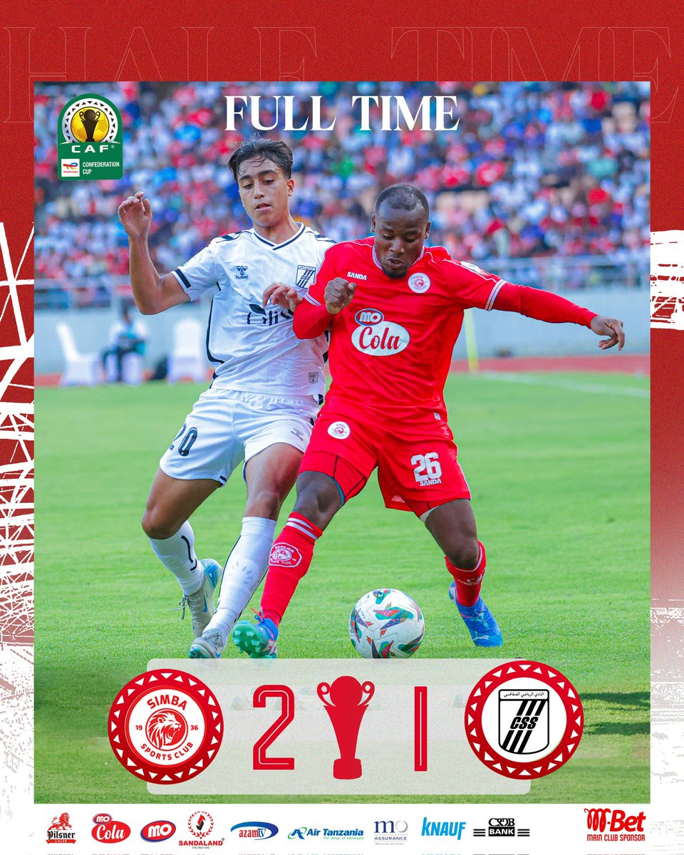 THIS IS SIMBA. #TotalEnergiesCAFCC #WenyeNchi #NguvuMoja