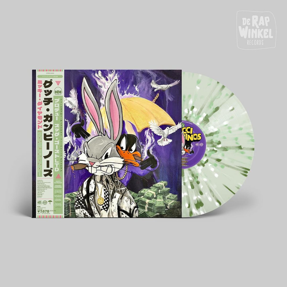 KrisKromanski's tweet photo. NOW: #DeRapWinkel

"GUCCI GAMBINOS"
@MickelasCage x @BigGhostLtd ☂️👻
Vinyl treatment for this previously banger by The Umbrella's Mickey Diamond fully produced by Big Ghost. The saga continues yo!
Listen &amp; DL here:
🔊 https://t.co/7QFdomrBMq
Cop wax:
👉🏾 https://t.co/ztV04K640R https://t.co/sld1PpzqWu