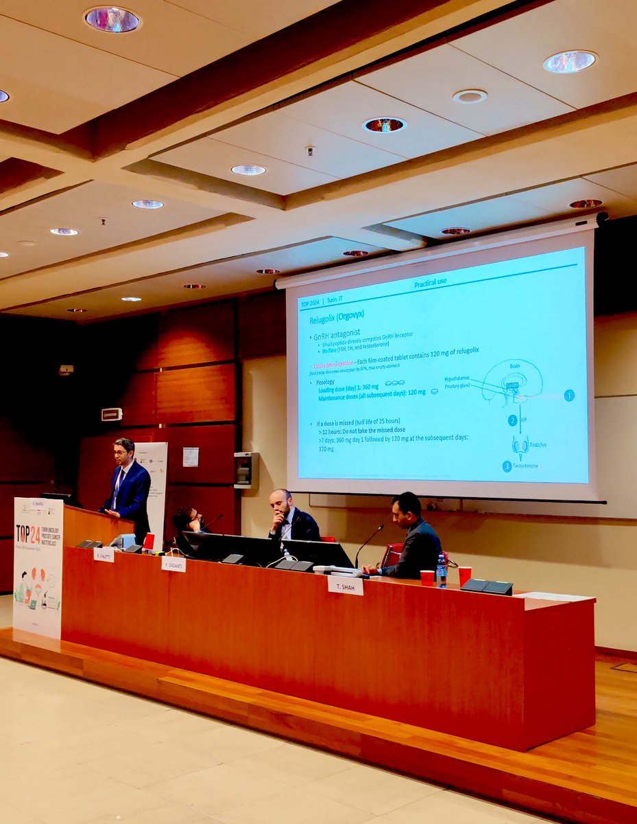 peppinoiorio's tweet photo. โThe debutante ball: relugolix, the oral first line ADT compoundโ
Great talk by @GMarra_MD ๐ฅ
@paolo_gontero @FedericoLavagno @UroMolinette @oderdam @joniau @a_dalpra @MassimoDiMaio75 @SilviaMorbelli @TaimurShah #TOPMasterclass 2024 https://t.co/AWhkcHSrTQ