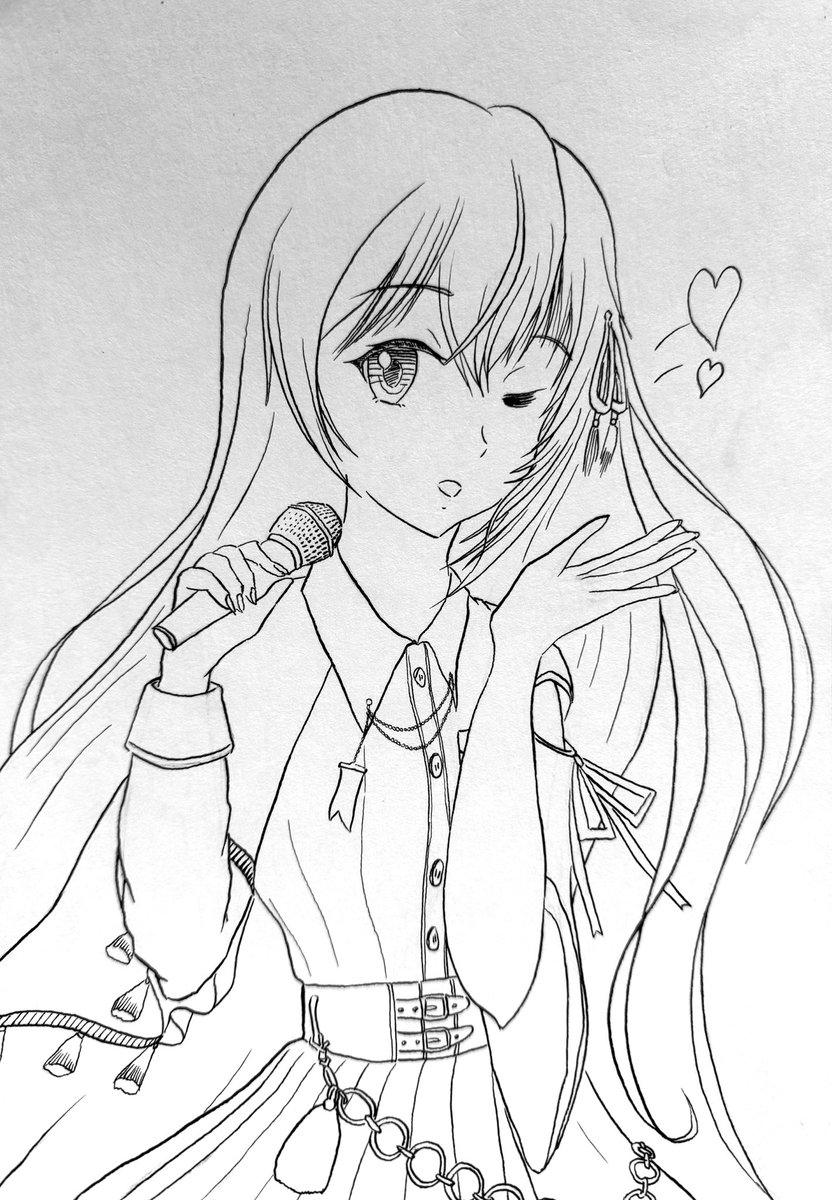 風船飛びました〜!
最近絵描いてなくてヤバイですが、プロセカライブ行ってテンション上がったので、久しぶりにプロセカ4thライブ衣装ルカさん描きました!気が向いたら塗ります〜
後、久しぶりと言えば、娘がねこみみパーカールカさん描いてくれました!
マジでめっちゃ嬉しすぎなのです(≧∇≦) 