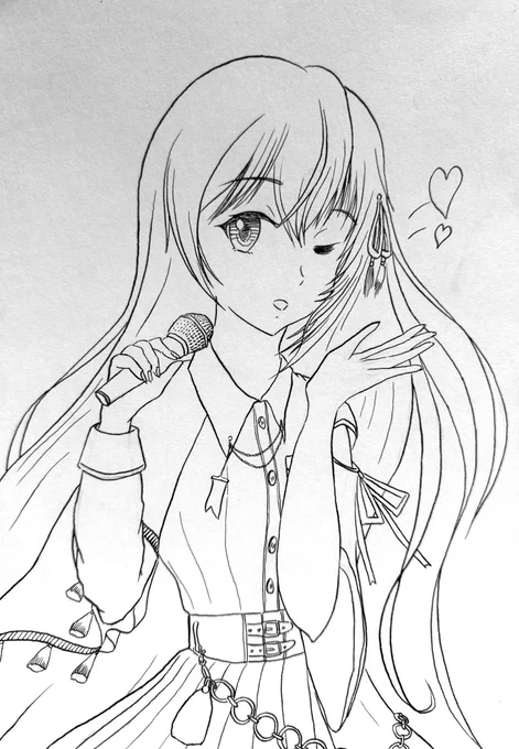 風船飛びました〜!
最近絵描いてなくてヤバイですが、プロセカライブ行ってテンション上がったので、久しぶりにプロセカ4thライブ衣装ルカさん描きました!気が向いたら塗ります〜
後、久しぶりと言えば、娘がねこみみパーカールカさん描いてくれました!
マジでめっちゃ嬉しすぎなのです(≧∇≦) 