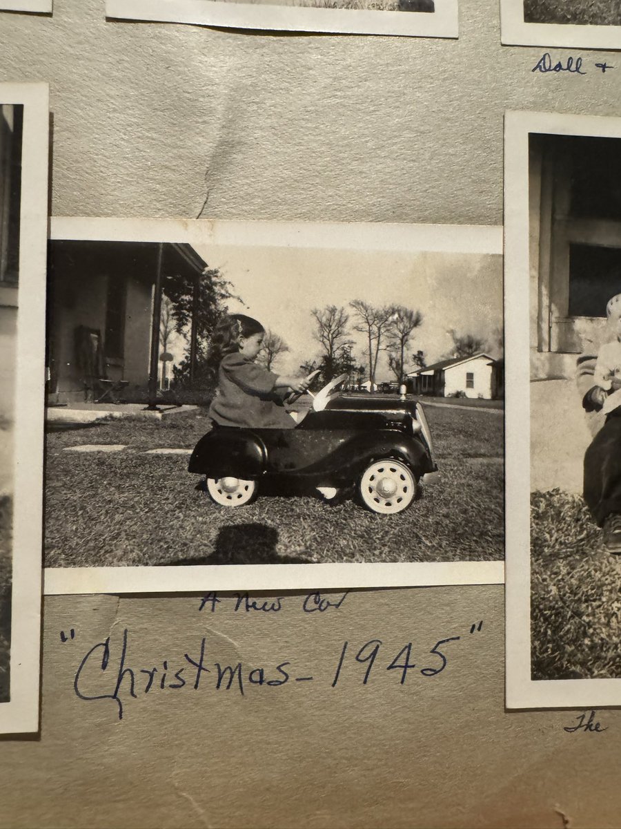 Susodo's tweet image. #DavesCarIDService saw your a Christmas toy post and had to share this one. As you can see,
Marked “Christmas 1945”.