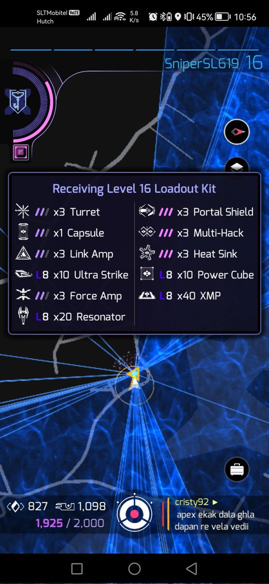 619Sniper619's tweet photo. Finally #L16 Achieved in #Ingress #Prime.
#ResLK #SouthernResistance #SniperSL619
#SnipersDiary
#ස්නයිපර් https://t.co/CL2zMgliBE