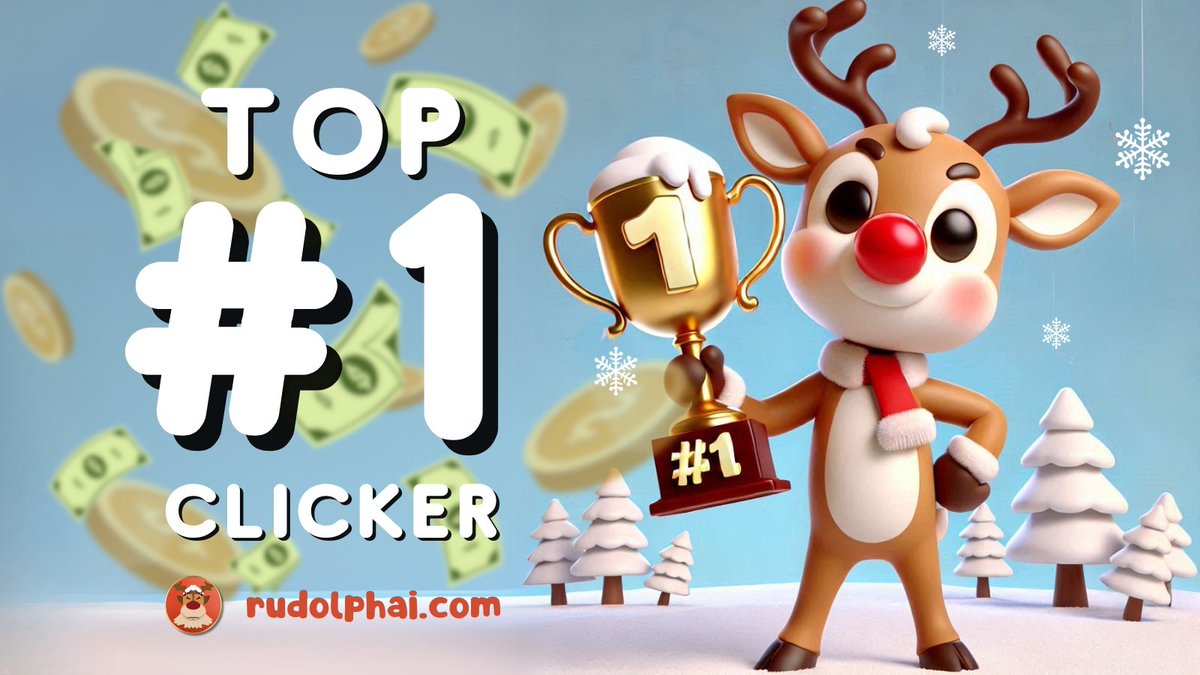 Rudolph_Meme's tweet photo. 🏆 Top #1 Telegram Tap-to-Earn is HERE! 💥

Smart ones are staying tuned... and well, the rest? Not our problem! 😂

👉 https://t.co/323NP57M4g

#RudolphGame #TopClicker #StaySmart #PlayToWin #TapToEarn #Web3Gaming https://t.co/m1t6Kh7GGB