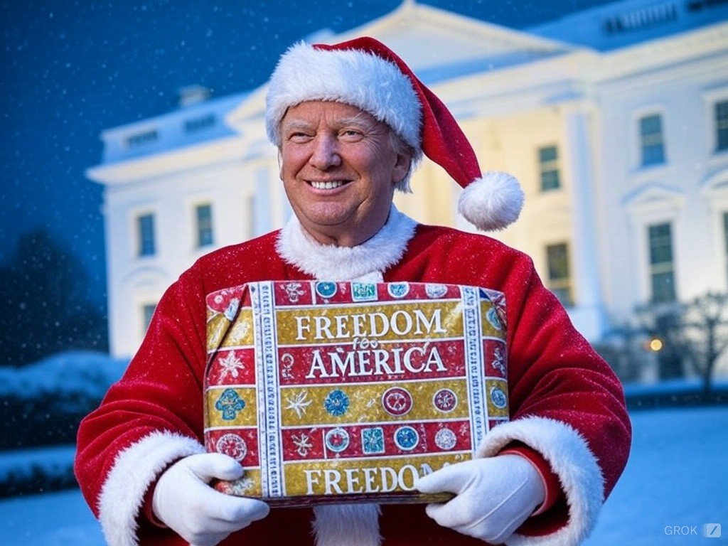WarlordDilley's tweet photo. 🎶Trumpy Claus is coming to town!🎶 https://t.co/dxnc1oE93V