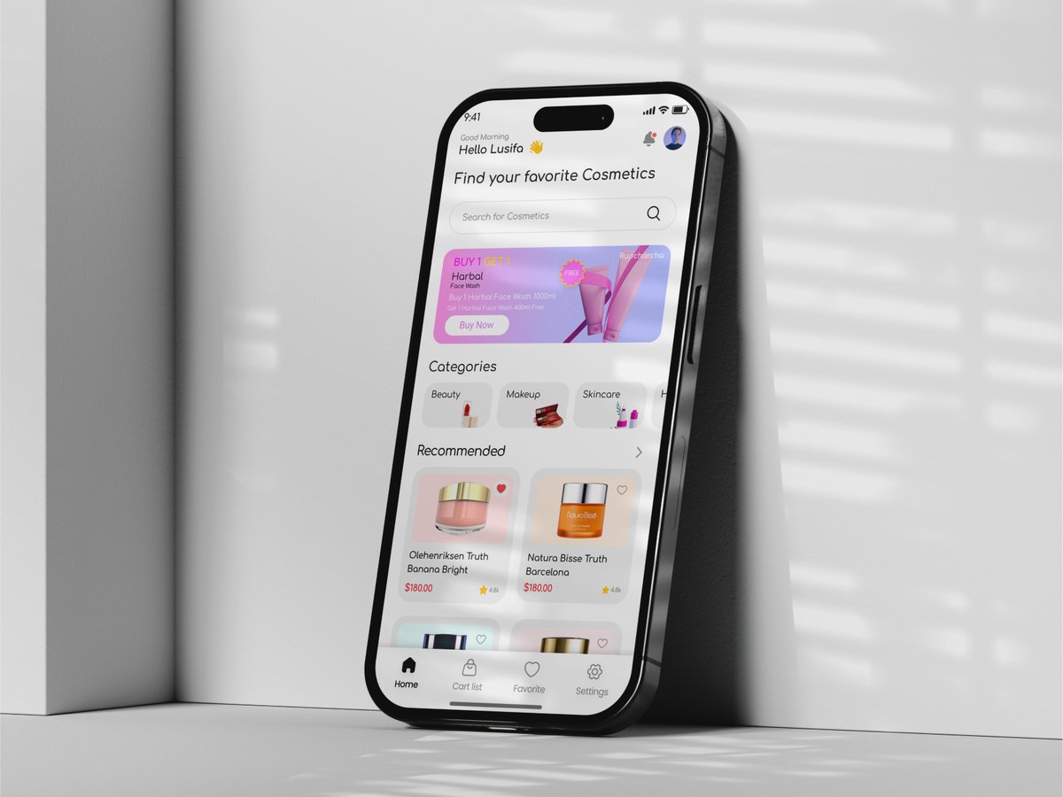 pixelpro3600's tweet photo. π Makeup Mobile app Design!
Introducing our latest Makeup Mobile App UI/UX design β crafted to simplify beauty routines.
π Email: support@pixelpro360.net
π Website: https://t.co/ouNQsQyHNW
#MakeupApp #UIDesign #UXDesign #PixelPro360 #MobileAppDesign #BeautyTech https://t.co/JOeXTjIBs7