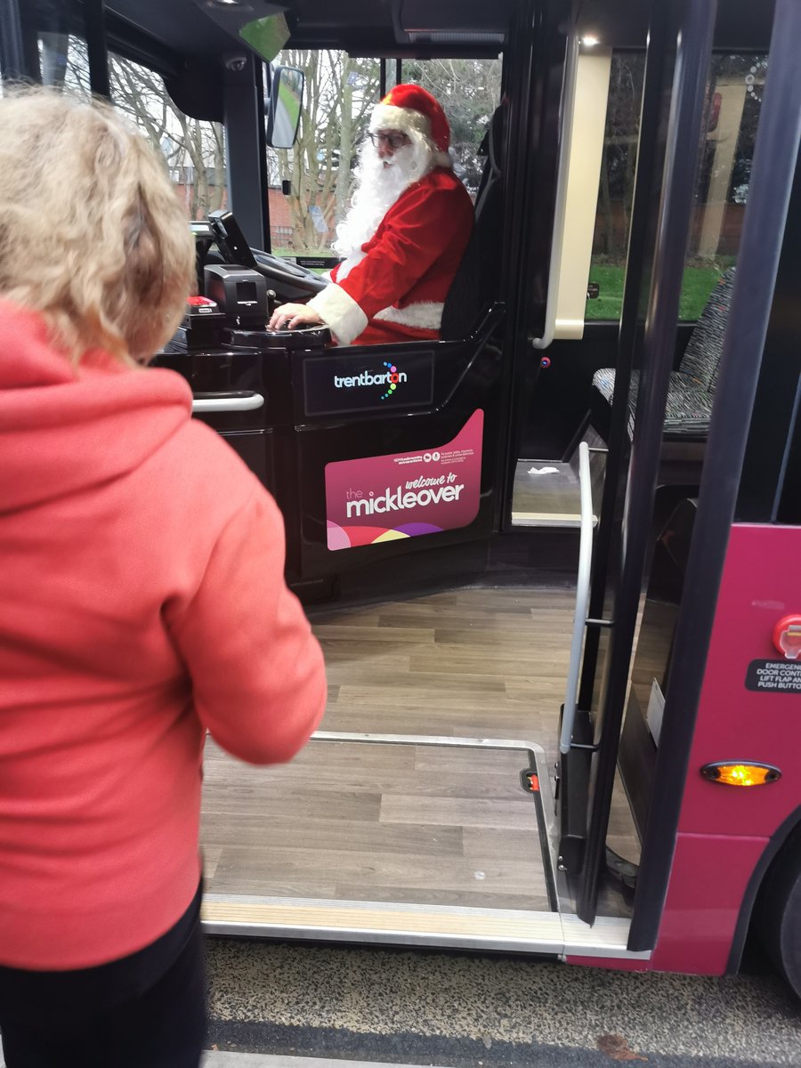 HarryRTS's tweet photo. @trentbartonland Mickleover to derby bus station
#spotsanta 15 20 royal derby hospital https://t.co/ninPyxvVHG