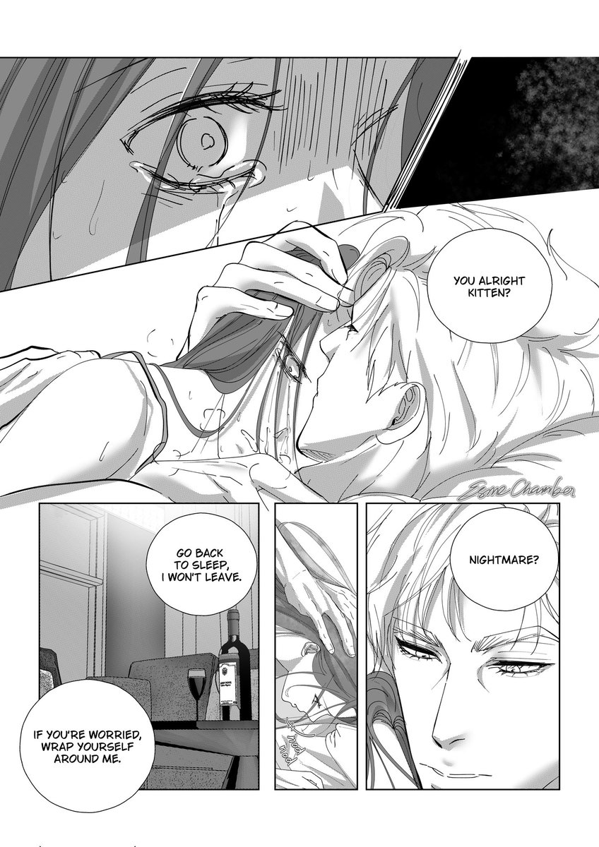 ESMECHAMBER's tweet photo. Having nightmare and angst hours :) (4/5, read from right to left &amp; top to bottom)

#LoveandDeepspace #WhereDrakeshadowsFall
#sylusloveanddeepspace #Sylus https://t.co/NjOobW6oas
