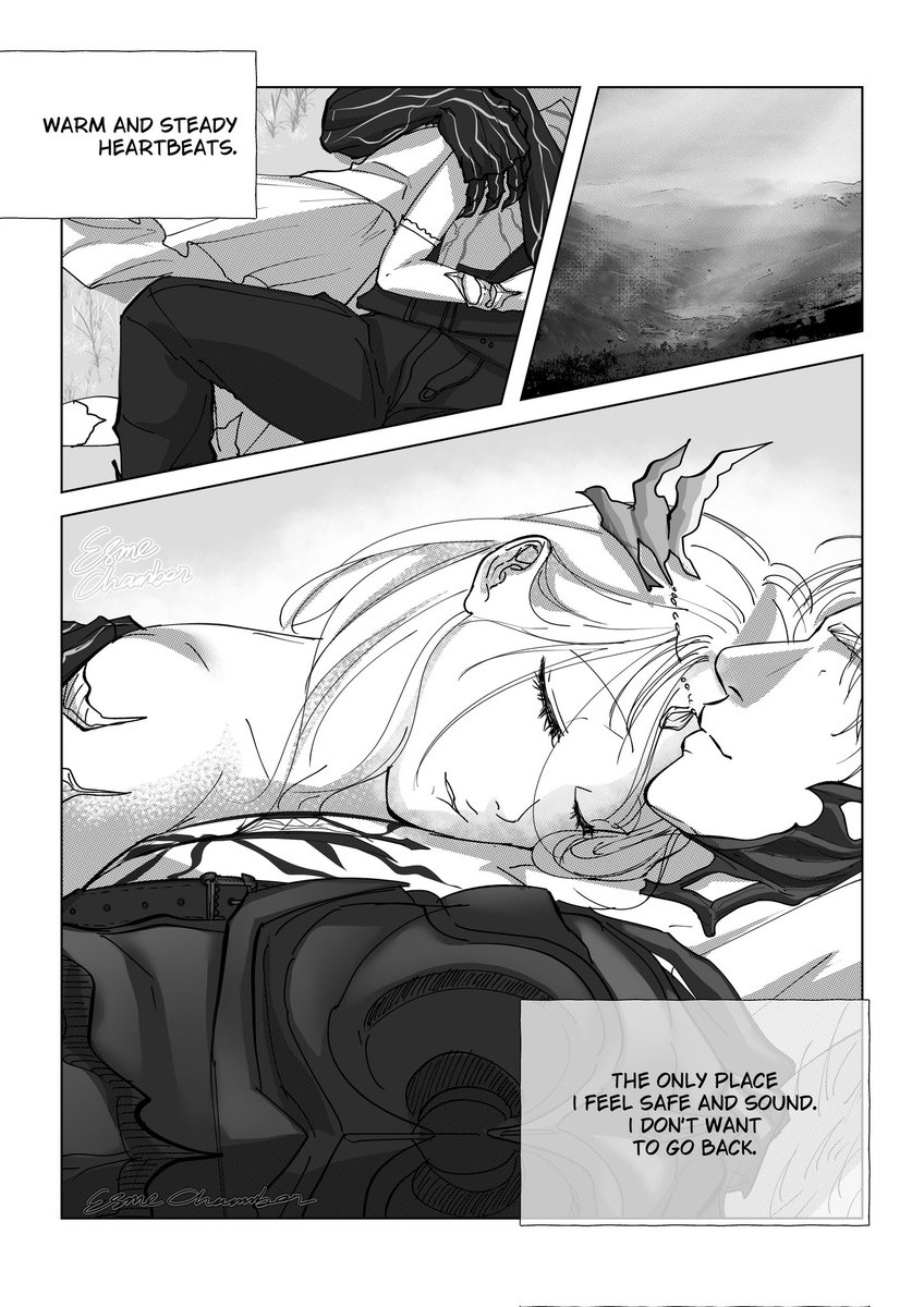 ESMECHAMBER's tweet photo. Having nightmare and angst hours :) (4/5, read from right to left &amp; top to bottom)

#LoveandDeepspace #WhereDrakeshadowsFall
#sylusloveanddeepspace #Sylus https://t.co/NjOobW6oas