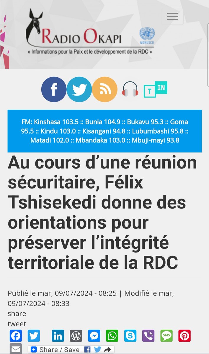 MuyisaChrist07's tweet photo. #RDC🇨🇩
De l'Escarmouche à la demande d'intervention miraculeuse passant par la création de la #Task_force et l'appel aux forces militaires étrangères sur notre sol,cela est l'expression du manque de plan stratégique militaire en interne.
Voilà en quoi ce régime a réduit le pays https://t.co/8m8kOcRcIC