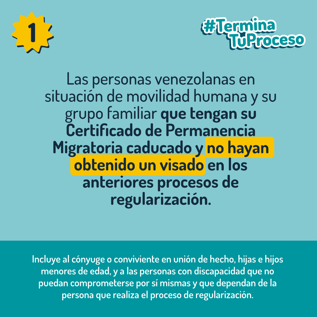 ACNUREcuador's tweet photo. Las personas venezolanas que obtuvieron su Certificado de Permanencia Migratoria en el anterior proceso de regularización ahora pueden renovarlo y acceder a la amnistía migratoria.
#TerminaTuProceso y obtén tu visa #VIRTEII https://t.co/p0B2098x9b