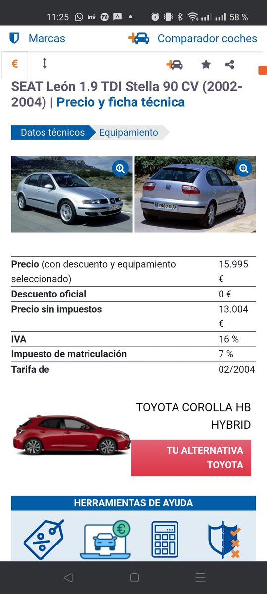 yonkyinversion's tweet photo. Coche 2004. 15.995€
Coche 2024   27.180€
*1'7 https://t.co/8iPPoMerMb