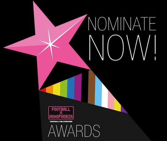 FootballvHomophobia (@fvhtweets) on Twitter photo β³ Thereβs now less than 3οΈβ£ weeks to go to get your nominations in for the Football v Homophobia Awards! π³οΈβπβ½οΈπ³οΈββ§οΈ
π€ Who deserves to be recognised for their hard work in #LGBTQfootball? Has your club, league, fan group or org helped to make the game more welcoming?
/1 β³ Thereβs now less than 3οΈβ£ weeks to go to get your nominations in for the Football v Homophobia Awards! π³οΈβπβ½οΈπ³οΈββ§οΈ
π€ Who deserves to be recognised for their hard work in #LGBTQfootball? Has your club, league, fan group or org helped to make the game more welcoming?
/1