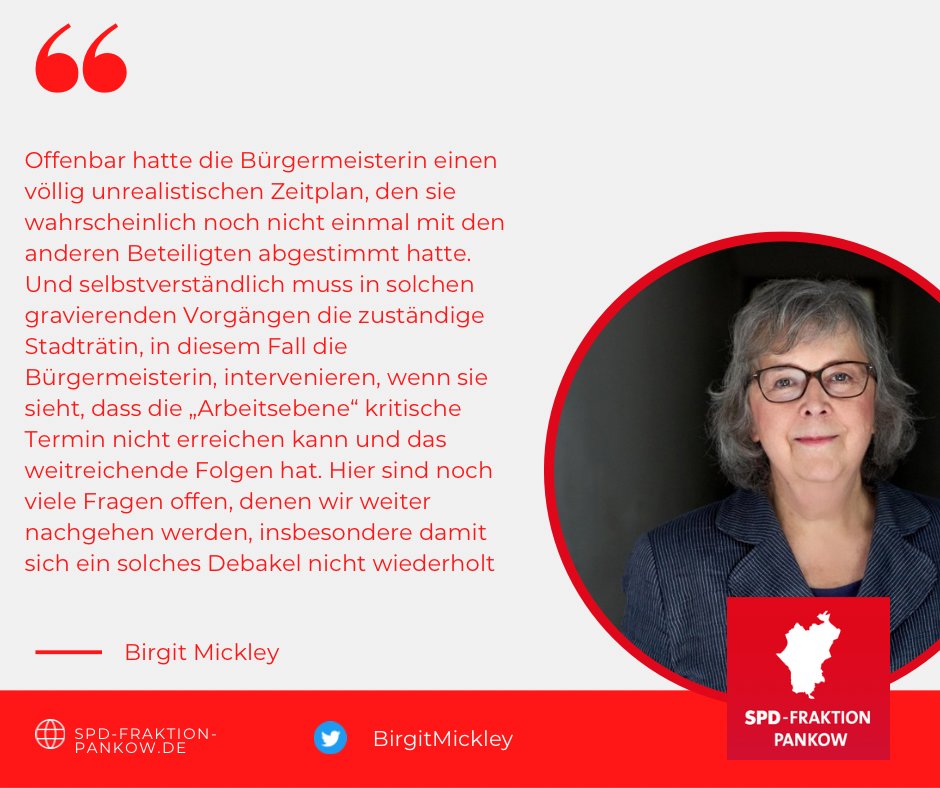 🚨 Haushaltsnotlage in Pankow!
Ab 2025 sind nur noch unbedingt notwendige Ausgaben erlaubt. Wieso die Bürgermeisterin dies hätte verhindern können, lest ihr hier: spd-fraktion-pankow.de/meldungen/vorl…