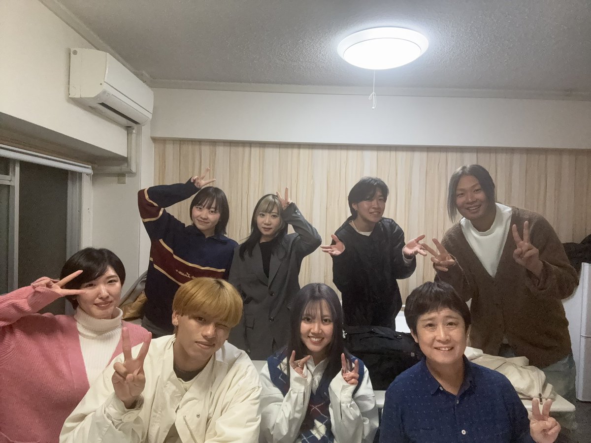sugo_yk's tweet photo. 今回は何かのきっかけを掴むため、自分を探すために寺本さんの作品に出��させていただきました！憧れのよしきさんとの共演もできた。😭
本当にいい刺激をうけたし、ほんとにまだまだ僕は圧倒的な自分のレベルの低さに痛感しました。

皆んなで作った最高の作品になっていると思います🌸

寺本さん、来年からももっとお世話になることも多いと思いますが、よろしくお願いします（笑）🙇