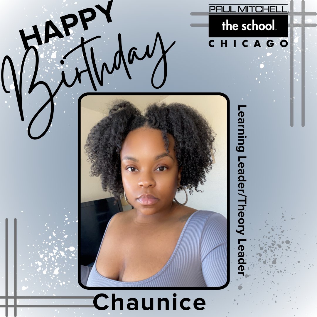 PMTSCHICAGO's tweet photo. 🎉🎂 Happy Birthday, Chaunice! 🎂🎉

Join us in wishing our amazing Learning Leader, Chaunice, a day full of love and laughter! 🎈🎉 Her passion and dedication inspire us every day. We’re so grateful to have you on the Paul Mitchell the School Chicago team! 💖

Let’s all give... https://t.co/4tEKRs1xtu