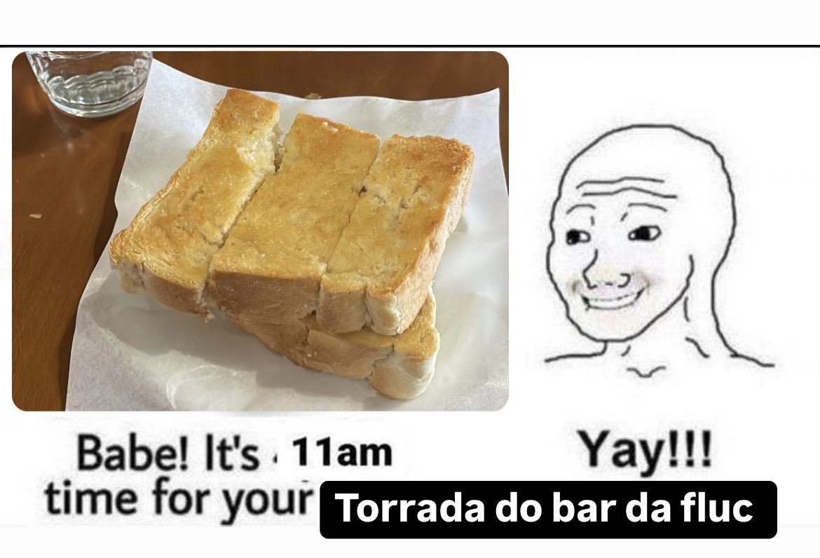 Amut torrada do bar da fluc <3
