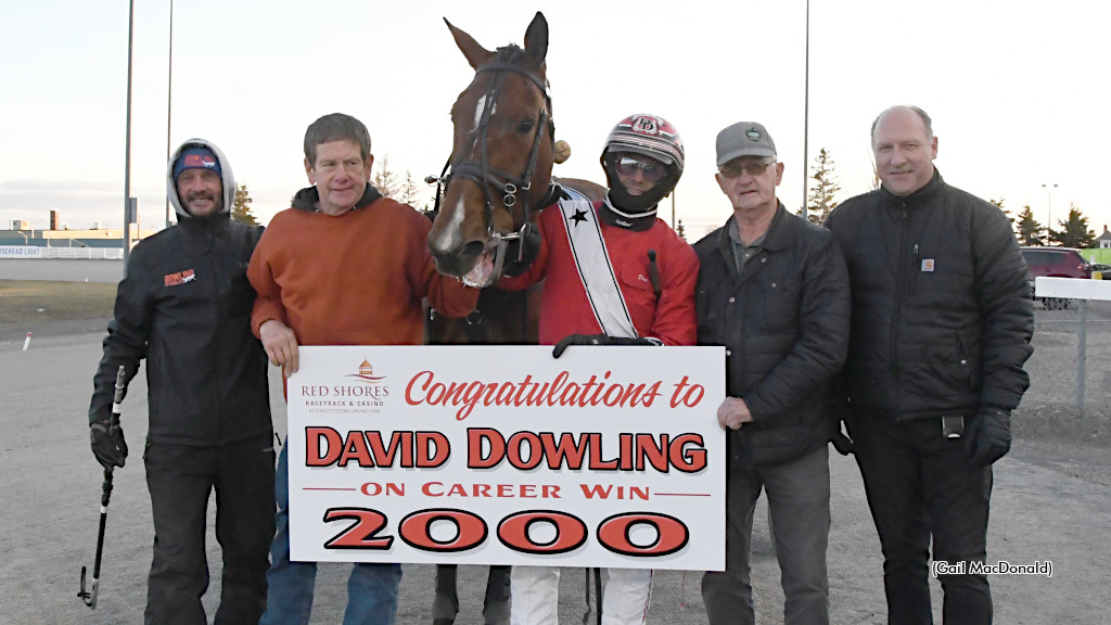 trotinsider's tweet photo. While driver Marc Campbell won five races, multiple milestones were achieved on Saturday, Dec. 14 at @Red_Shores Charlottetown. David Dowling (pictured) notched his 2,000th career win and trainer Carson Wilkie scored his first → https://t.co/fFfLByOUIa #harnessracing https://t.co/01I3DpTNML