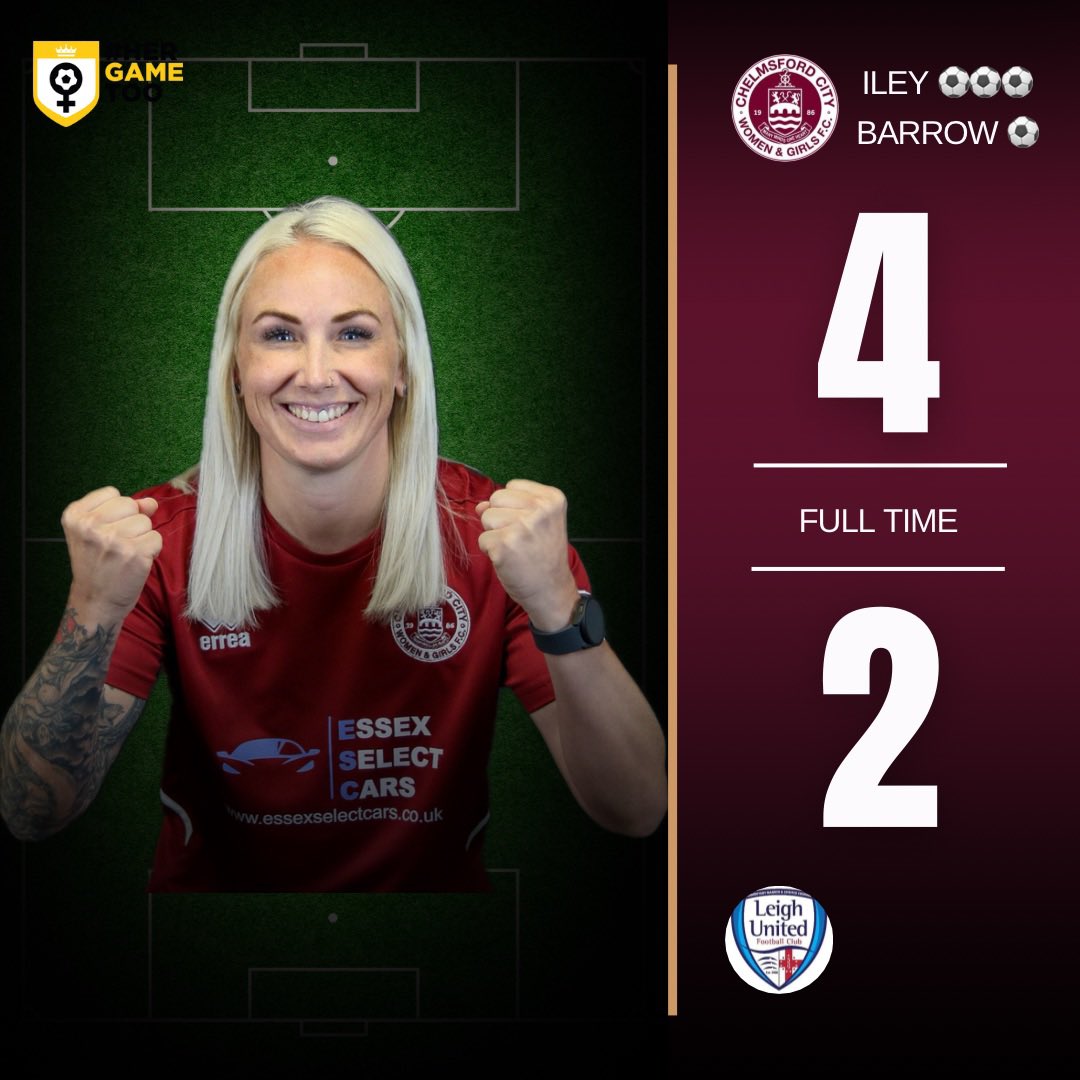 Chelmsford City WFC Reserves tweet media