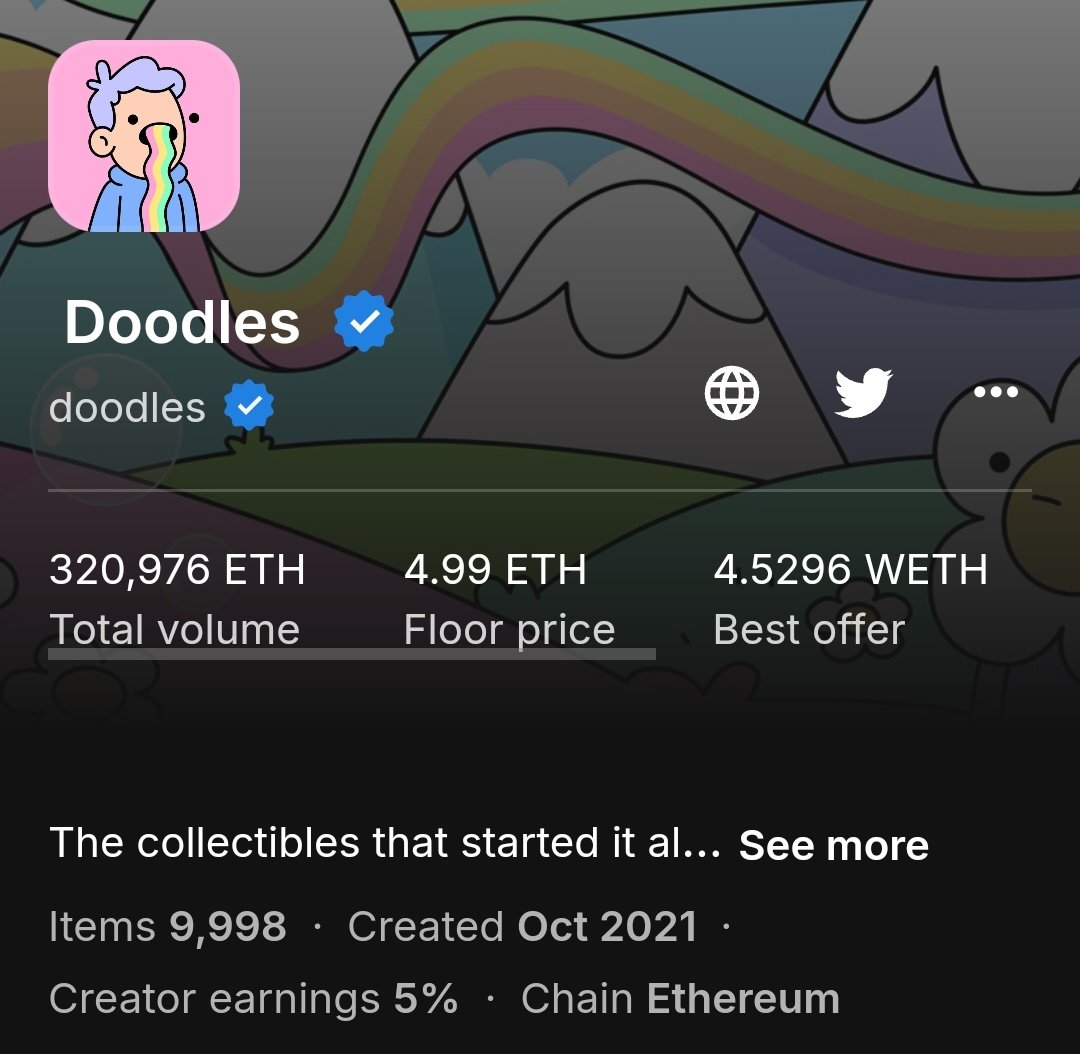 pranksy's tweet photo. 1 @doodles = $20,000.

Give or take. https://t.co/RTDN7yjhzm