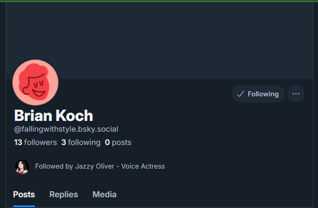 InanimateUpdate's tweet photo. Brian now has a bsky account! go follow it! https://t.co/42oPngblNB