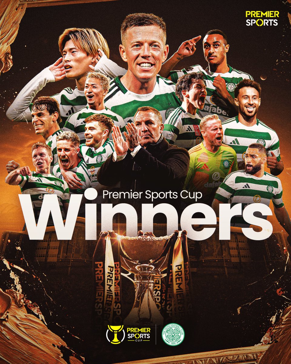 Congratulations to Celtic! 🍀

#PremierSportsCup winners for their 119th major trophy! 🏆