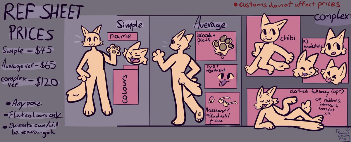 randomperson660's tweet photo. Hello! The Name’s Ran! i’m a digital artist from Australia!!

c0mms are open! feel free to dm me!

links and more down below!

#artistsoftwitter #furryartist https://t.co/S960PFcK26