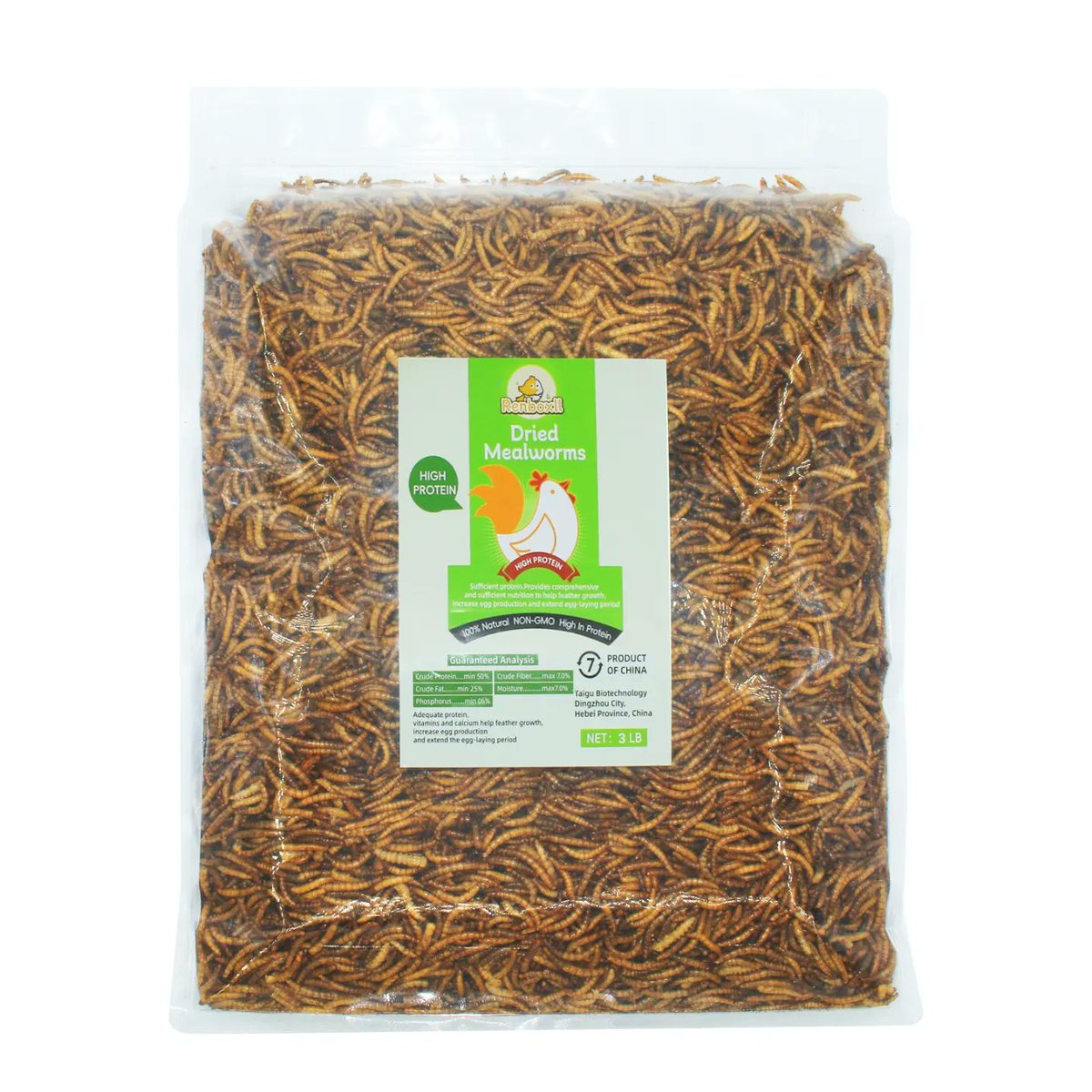 3 pounds of high-quality dried mealworms are now available in our Amazon store for $24.59. You can get a coupon and enjoy a 5% discount. Welcome to buy amazon.com/s?me=A2L38FTM9…