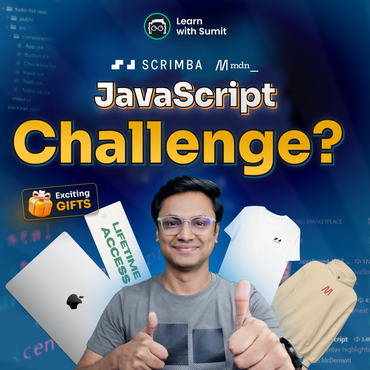 akashusr's tweet photo. Thanks, @scrimba  for the competition. Every developer should participate. Thanks @perborgen  for inviting @learnwithsumit 

📷 Video link - https://t.co/dIglaIEHm0
🎁 Join the Challenge - https://t.co/yiEoRElhkj
🎯 Here is my solution: https://t.co/Z3VpUaMA9m

#JavaScriptmas https://t.co/VDceC7QhKd