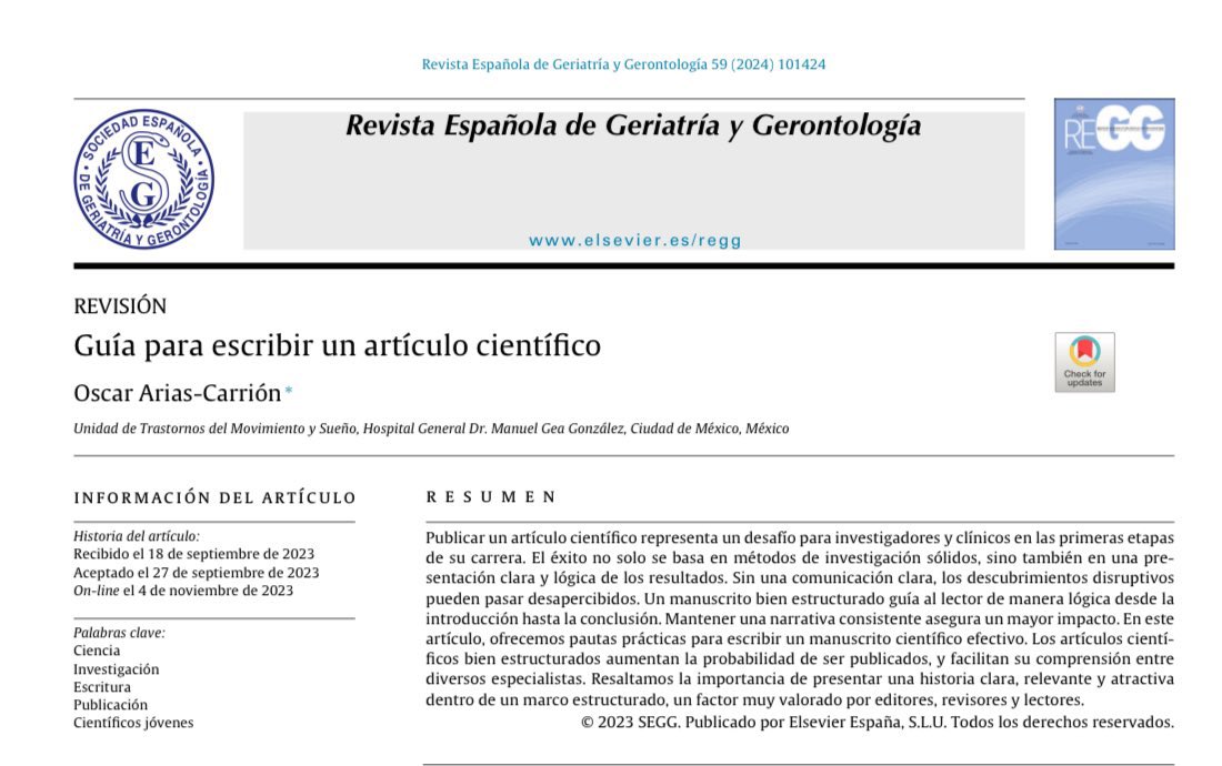 OACerebro's tweet photo. ✍️📚 ¡Claves para un artículo científico impactante!

1️⃣ Métodos sólidos 🧪
2️⃣ Narrativa clara 🖊️
3️⃣ Estructura impecable 🧩

Guía al lector desde una introducción atrayente 🎯 hasta una conclusión inolvidable 🏁. 

¡El éxito está en los detalles! 💡

https://t.co/usjAYkrkZU https://t.co/ctX1J8yxdD