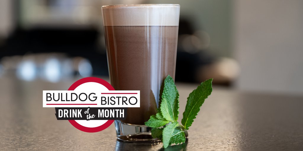 georgiacenter's tweet photo. Sleigh the season with this delicious Peppermint Mocha! Toast to merry moments a delightful blend of rich espresso, steamed milk, chocolate syrup, and a hint of peppermint. Your holiday magic awaits at the Bulldog Bistro. ☕️💚 #DOTM #GACenter #BulldogBistro #coffee https://t.co/zBbdNxS2e3