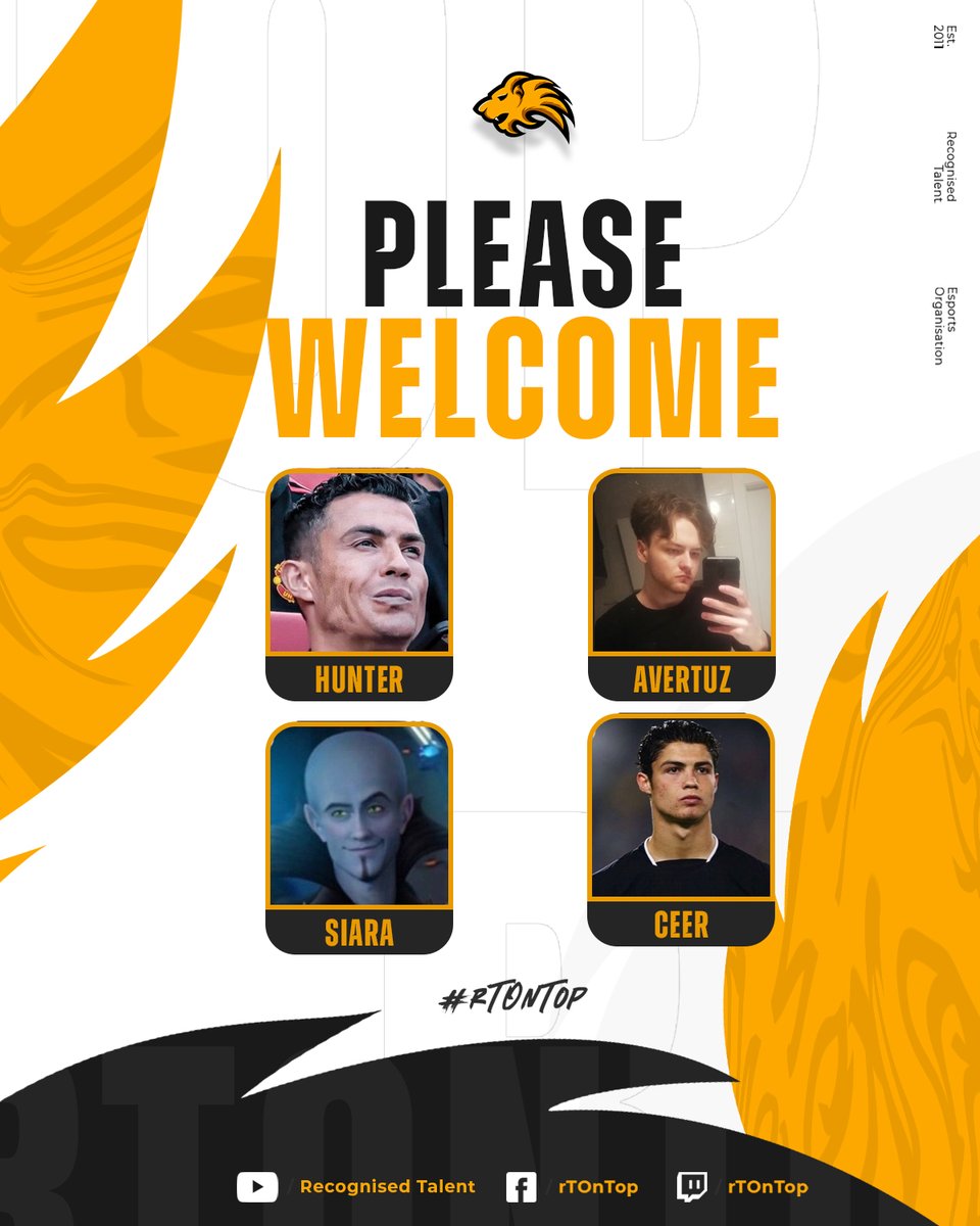 We are back in <a href="/CODLeague/">Call of Duty League</a> Challengers! 🏆

Welcome our roster:

🇵🇱 <a href="/HHxnter/">seb</a> 
🇵🇱 <a href="/AvertuZ_/">MR</a> 
🇵🇱 <a href="/Siarrraaa/">Siarraa</a> 
🇵🇱 <a href="/ceEreK_/">CR</a> 

#rTOnTop🦁