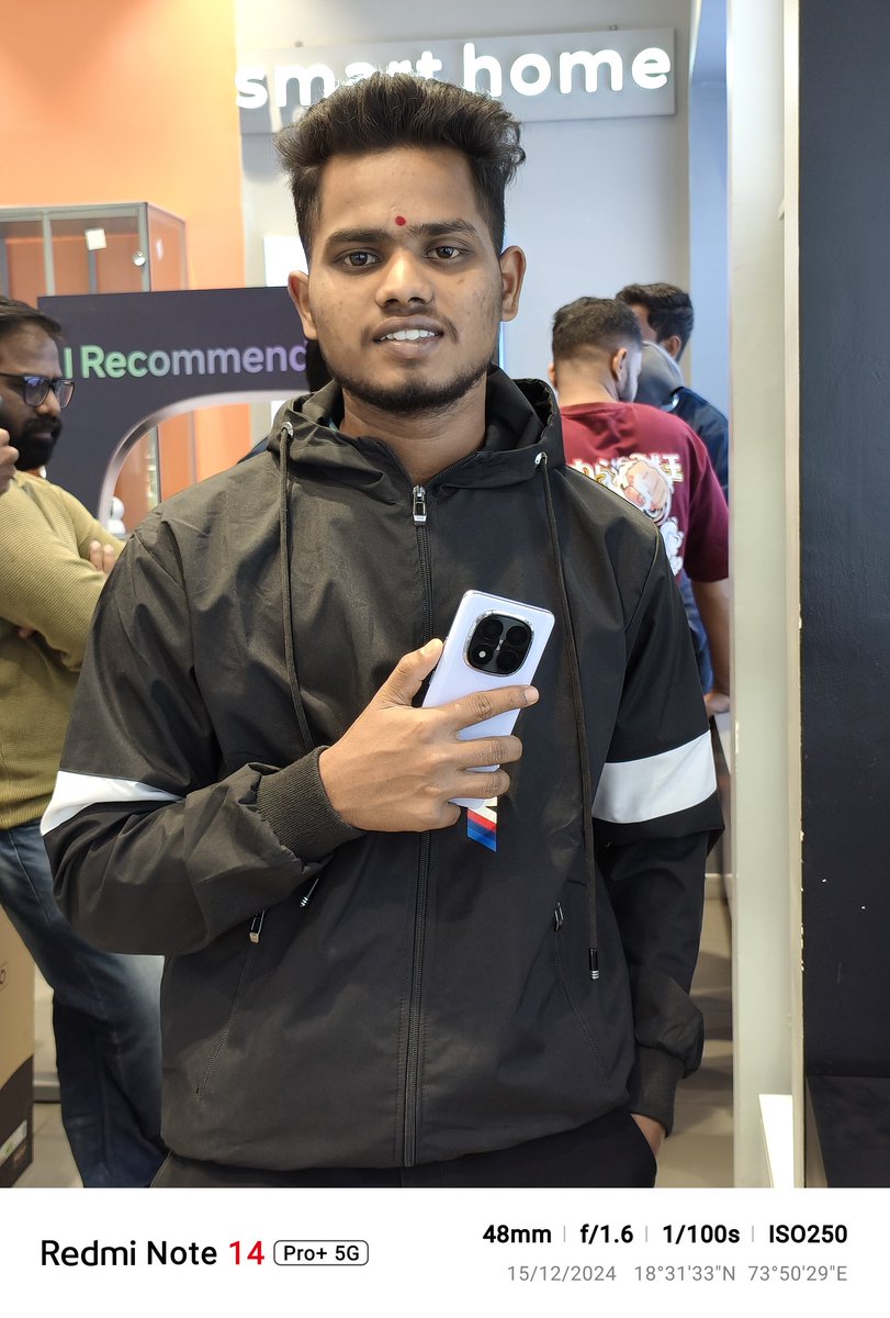 Pranay8051's tweet image. Had a fantastic time at the @MiFCPune fan meet today at MI Home FC Road, Experiencing the Redmi Note 14 series and Xiaomi Outdoor Sound. Mi Fans are the best! @MiFCPune #redmiindia #xiaomiindia #Redminote14proplus #redminote14pro #RedmiNote14