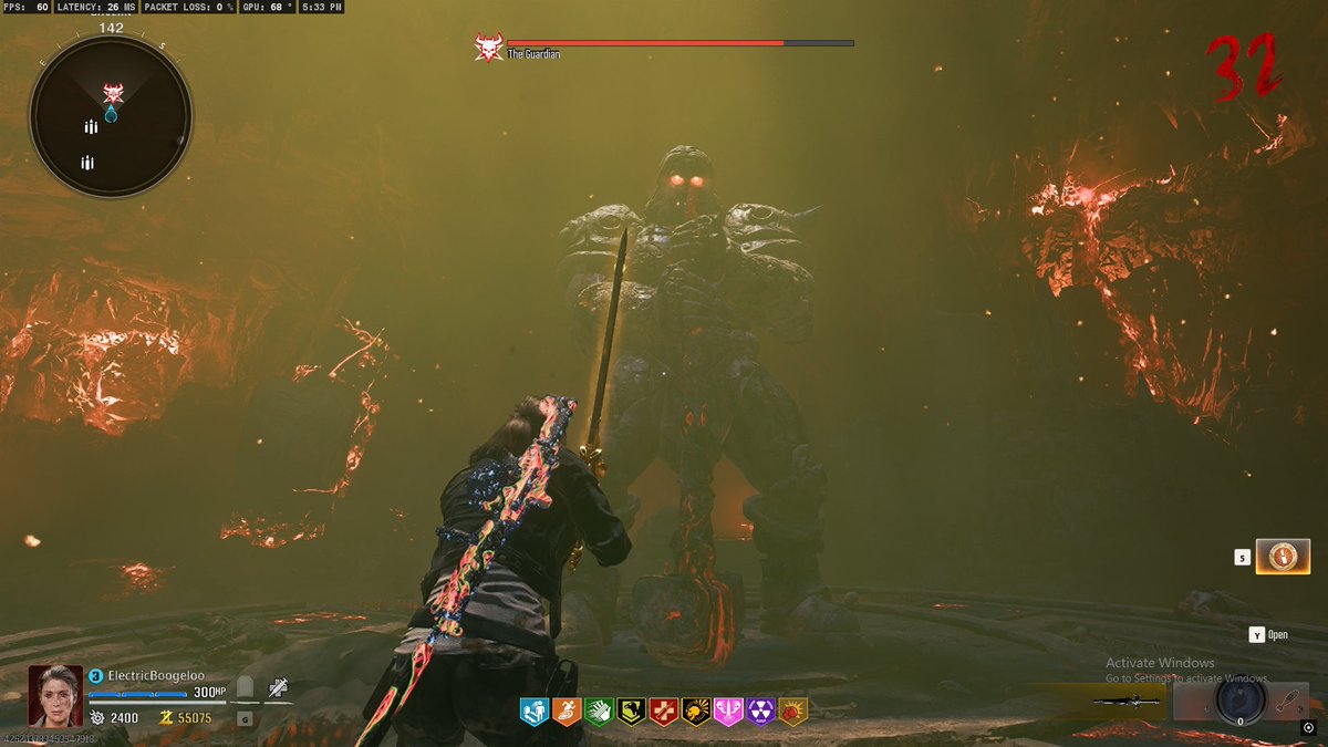 Uncle_Gebba's tweet photo. @MrRoflWaffles I was in a game with a couple of friends and we got pass phase 1 and the boss just froze, I even invested a perkaholic to help them finish the boss fight https://t.co/xo0IpnLQYf