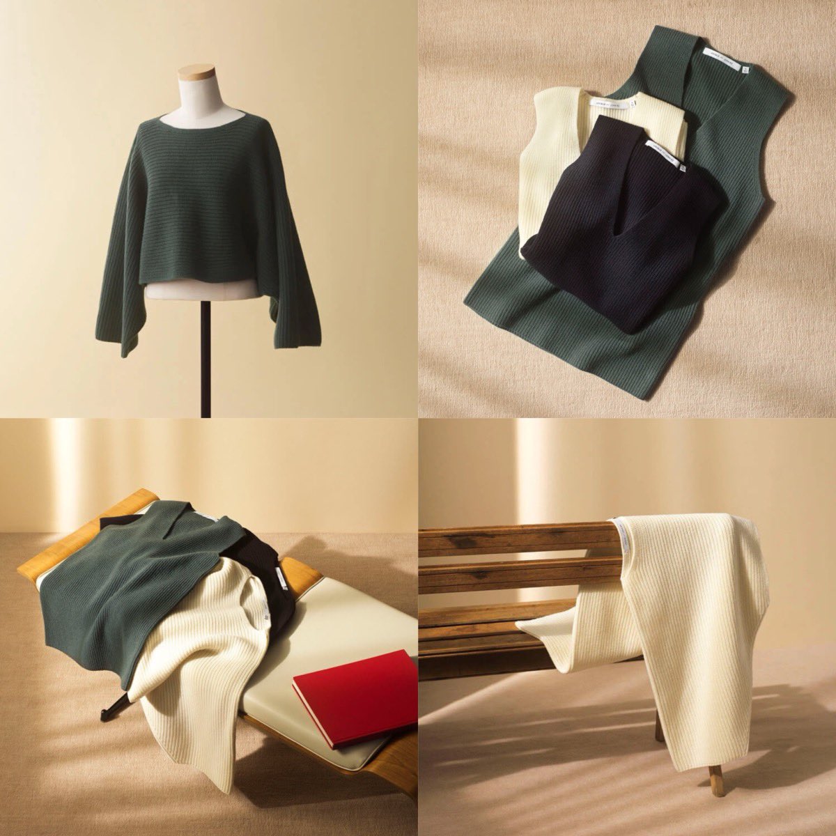 B ユニクロルメールセット UNIQLO and LEMAIRE コラボコレクションが国内12月20日（金）より日本