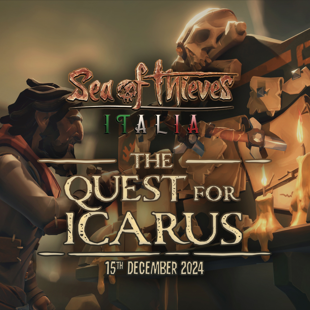 SeaOfThievesIT's tweet image. A strange help request. Only 20 people will have the chance to answer Icarus' call, but only one, the most smart, will be able to claim the reward! TODAY!
➡️twitch.tv/seaofthievesit (9pm utc)
🎁GIVEAWAYS FOR VIEWERS!
@SeaOfThieves #SeaOfThieves #BeMorePirate