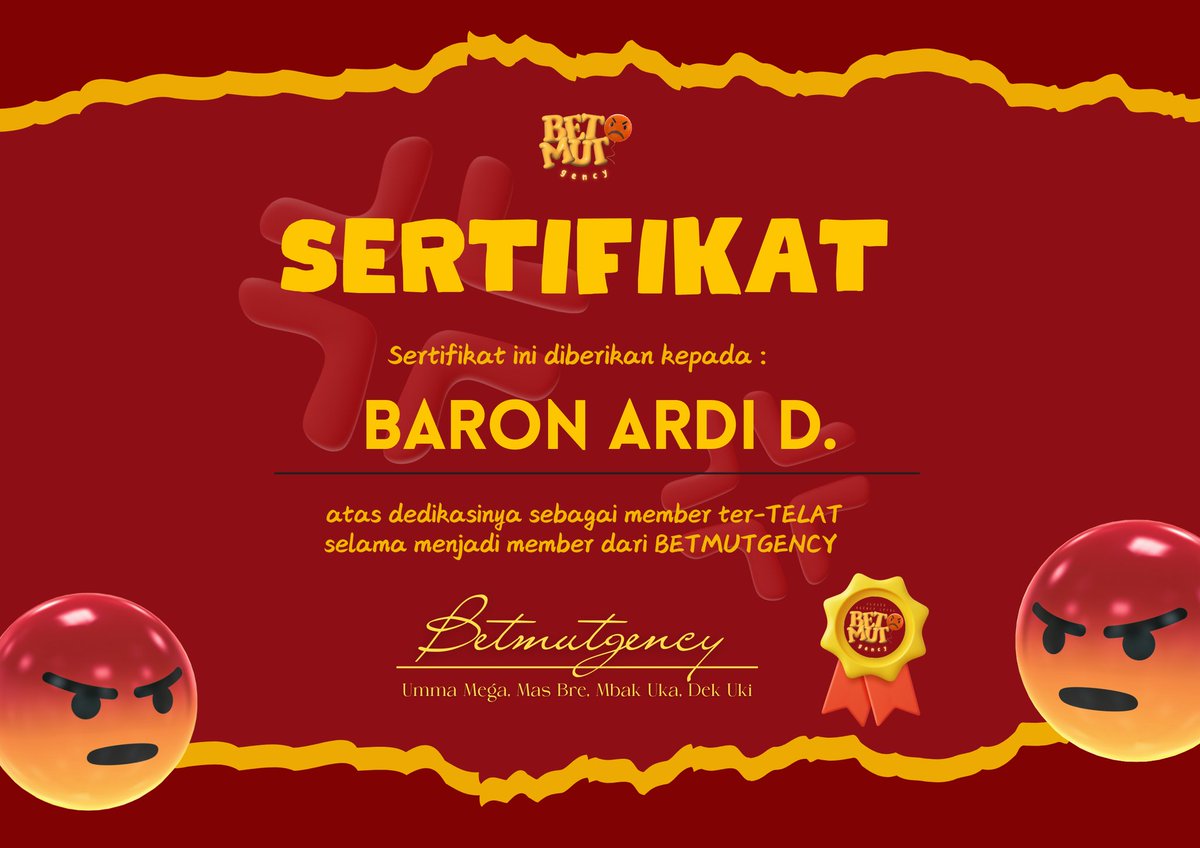 Baron tweet media