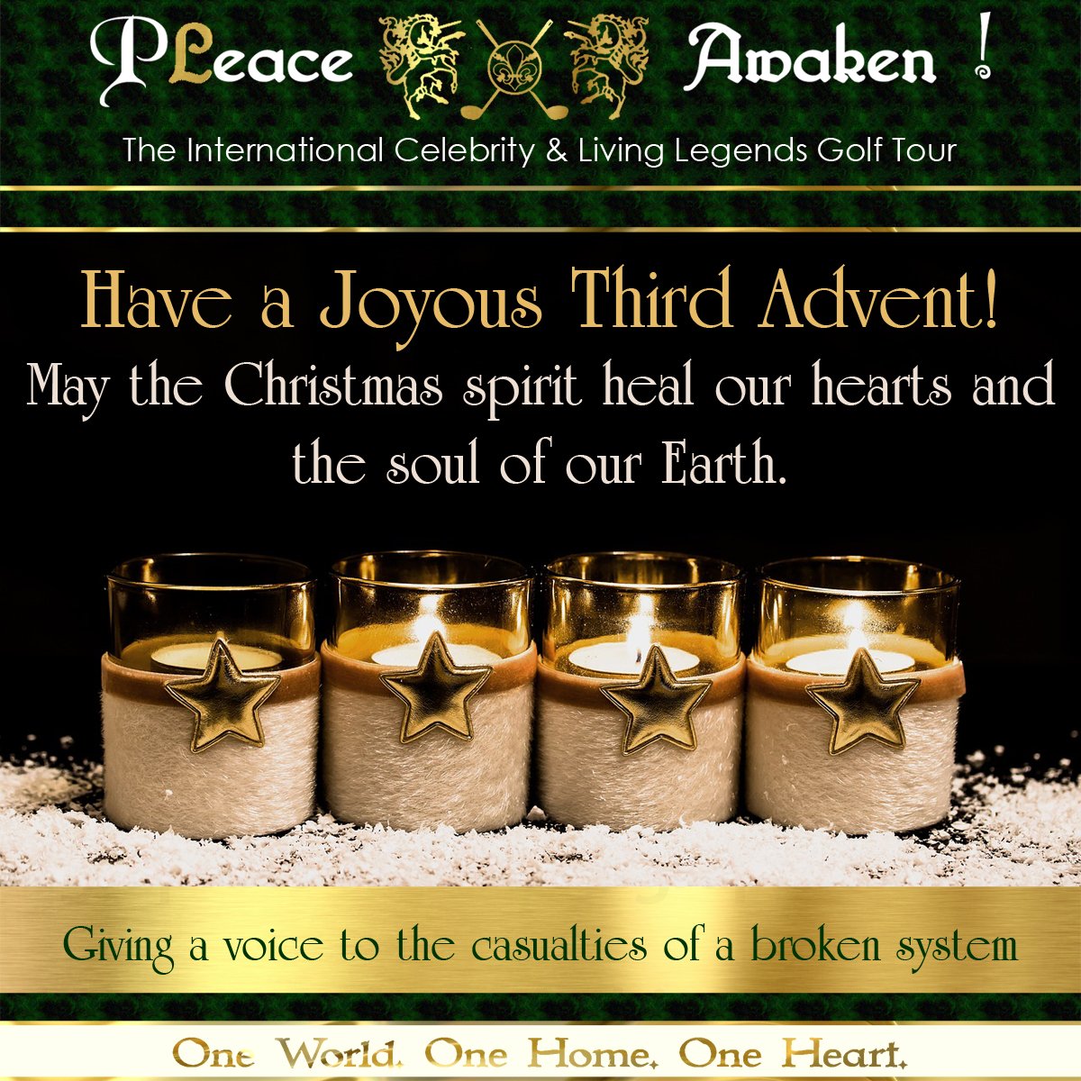 PLeace Awaken Celebrity & Living Legends Golf Tour tweet media