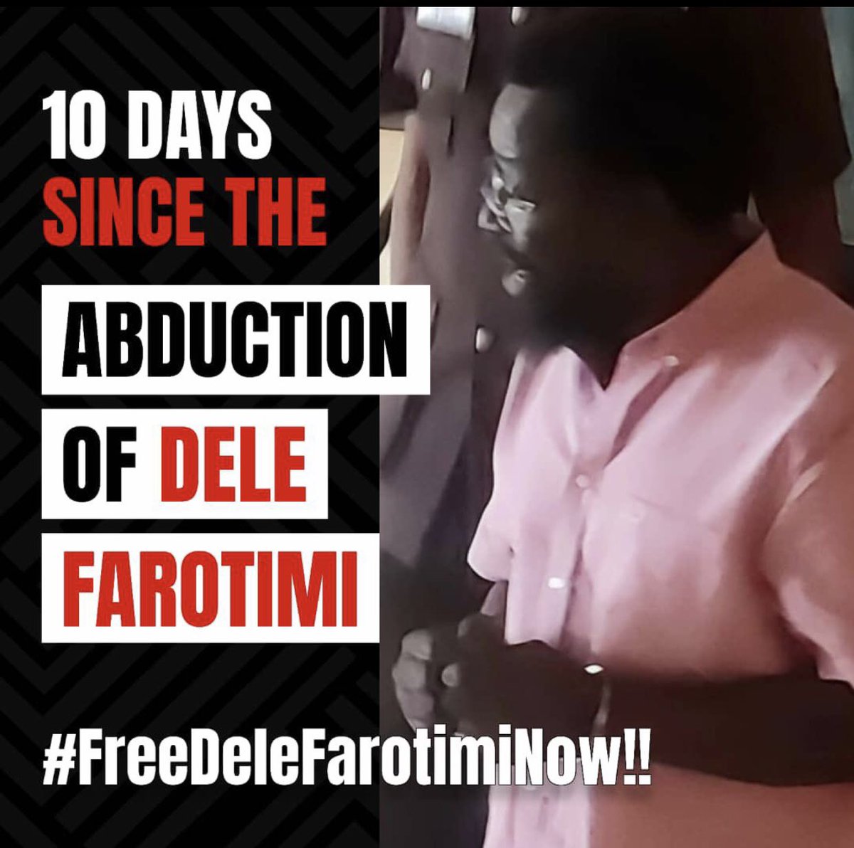 firstladyship's tweet photo. Nothing, &amp; I mean; absolutely nothing should happen to Dele Farotimi while in jail. Dele is in the custody of the Federal Government of Nigeria, &amp; we don’t wanna hear any stories. #FreeDeleFarotimiNow https://t.co/dn9GyD0utI