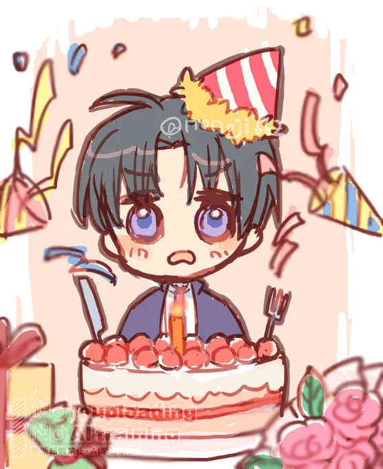 たくさんお祝い有難うございました!皆さまにも幸あれー!