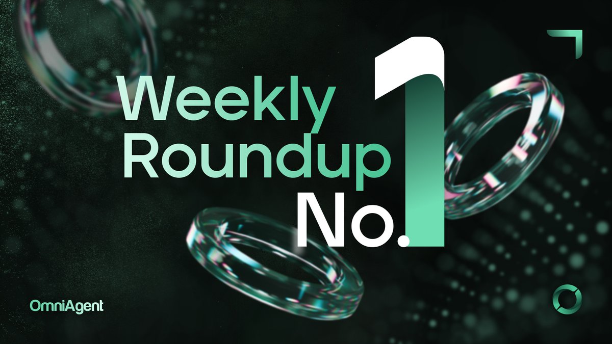 OmniAgent_App's tweet photo. Weekly Roundup No. 1 🚀

It’s been an incredible first week for OmniAgent! Let’s take a look at the highlights:

1️⃣ $OMAGENT Launch Success

Nearly $2M trading volume
Over 700+ holders
ATH market cap of $2.5M

2️⃣ Listed on CoinGecko

https://t.co/lJQZDqelk0

$OMAGENT is now live on CoinGecko, boosting visibility for our growing community.

3️⃣ Partnership with @MorphAIEth 

We’ve teamed up with MorphAI, a leader in AI-powered virtual influencers and content creation, to expand our ecosystem’s reach.

4️⃣ Listed on Moontok

https://t.co/ByW1Z3nnbl

$OMAGENT is now available on Moontok, further extending our market presence.

This is just the beginning of our journey, and we’re thrilled to have you with us as we build the future of decentralized AI. 

Stay tuned for more updates and milestones ahead!
