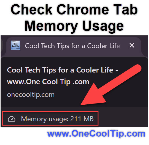 rjmans's tweet image. 😩Tired of a sluggish Chrome browser?   

onecooltip.com/2024/12/tame-y…

Learn how to monitor your tab memory usage and reclaim your computer&apos;s performance! 🚀 

#ChromeTips #BrowserPerformance #Google #Chrome @google @googlechrome #TechTips #TechGuide #OneCoolTip @OneCoolTip