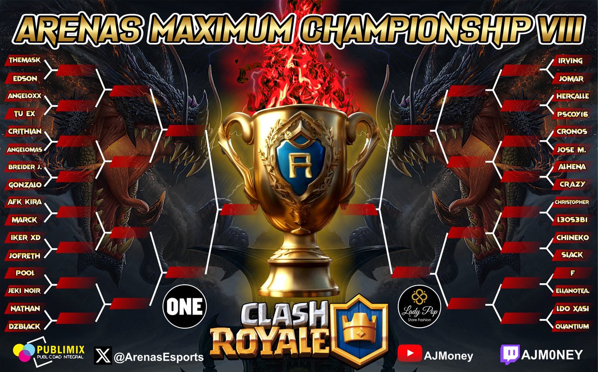 ArenasEsports's tweet photo. Arenas Maximum ChampionShip 8, Sábado 28 de Diciembre Hora: 8:00 PM Perú, Transmisión en vivo por: https://t.co/3mSTSLLiGq - https://t.co/Ir1c5SI3sc https://t.co/JaFmGCZMYF