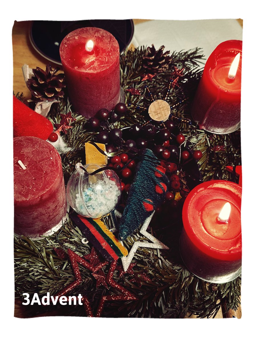 Habt alle einen gesegneten und friedvollen 3. Advent. Danke für so eure Einsätze!! #3Advent #mehralsWorte ^mü