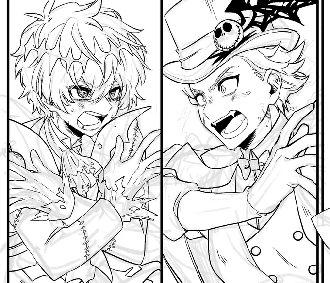 作画コストがヤバ過ぎて描きながら頭パンクしそうになってる…でも描きたいコマのために頑張る… 